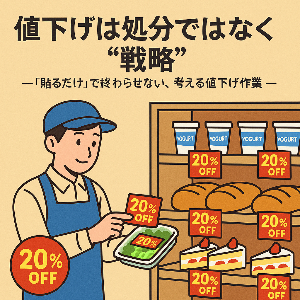 ?️ 「とりあえず貼る」が赤字を呼ぶ！？ 値下げ作業の本当のコツ 